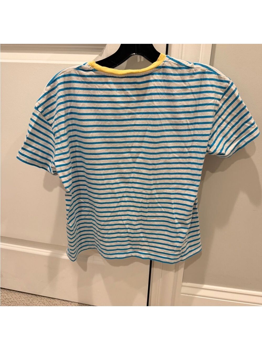 Vineyard Vines Kids Blue and White Striped Tee - Picture 2 of 3